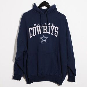 Vintage NFL Cowboys Navy Hoodie Super soft.